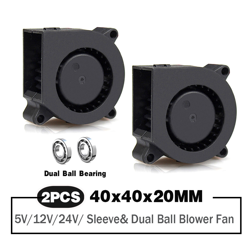 Cooling Fan 40Mm 3D - Вентилятор охлаждения для 3D-принтера, 2 шт.,