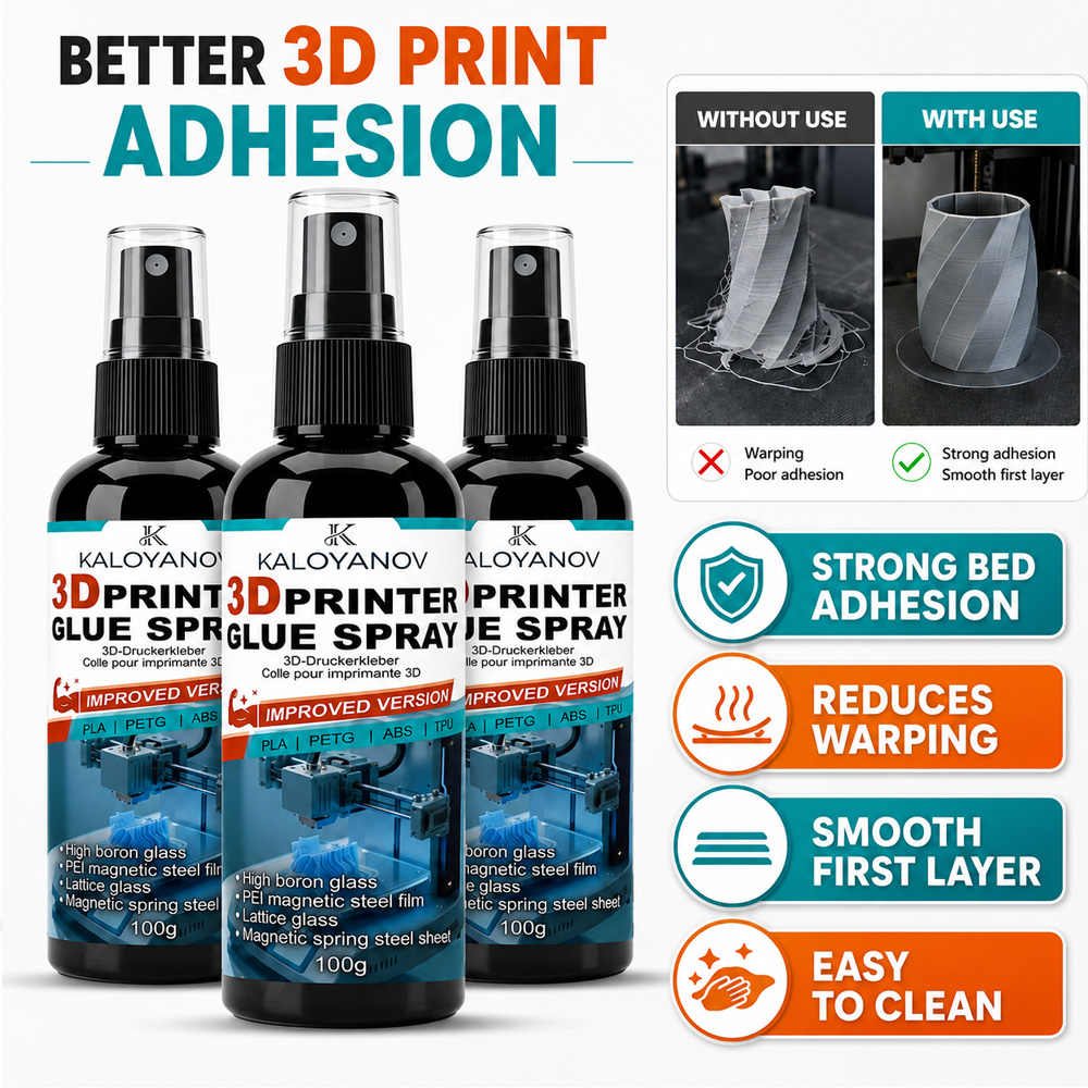 3D Printer Bed Spring - 100 г Жидкое клеевое покрытие для