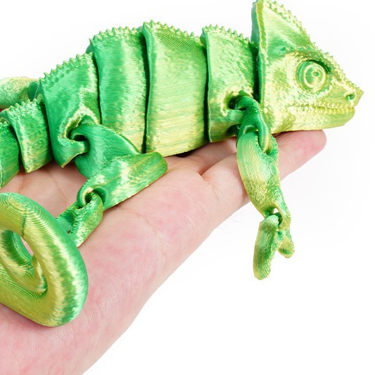 3D Printing Lizard - Модный 3D-печатный дракон-хамелеон, многосуставный подвижный для