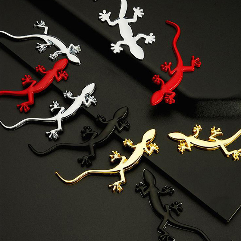 3D Printing Lizard - 1 светоотражающая металлическая наклейка для автомобиля,