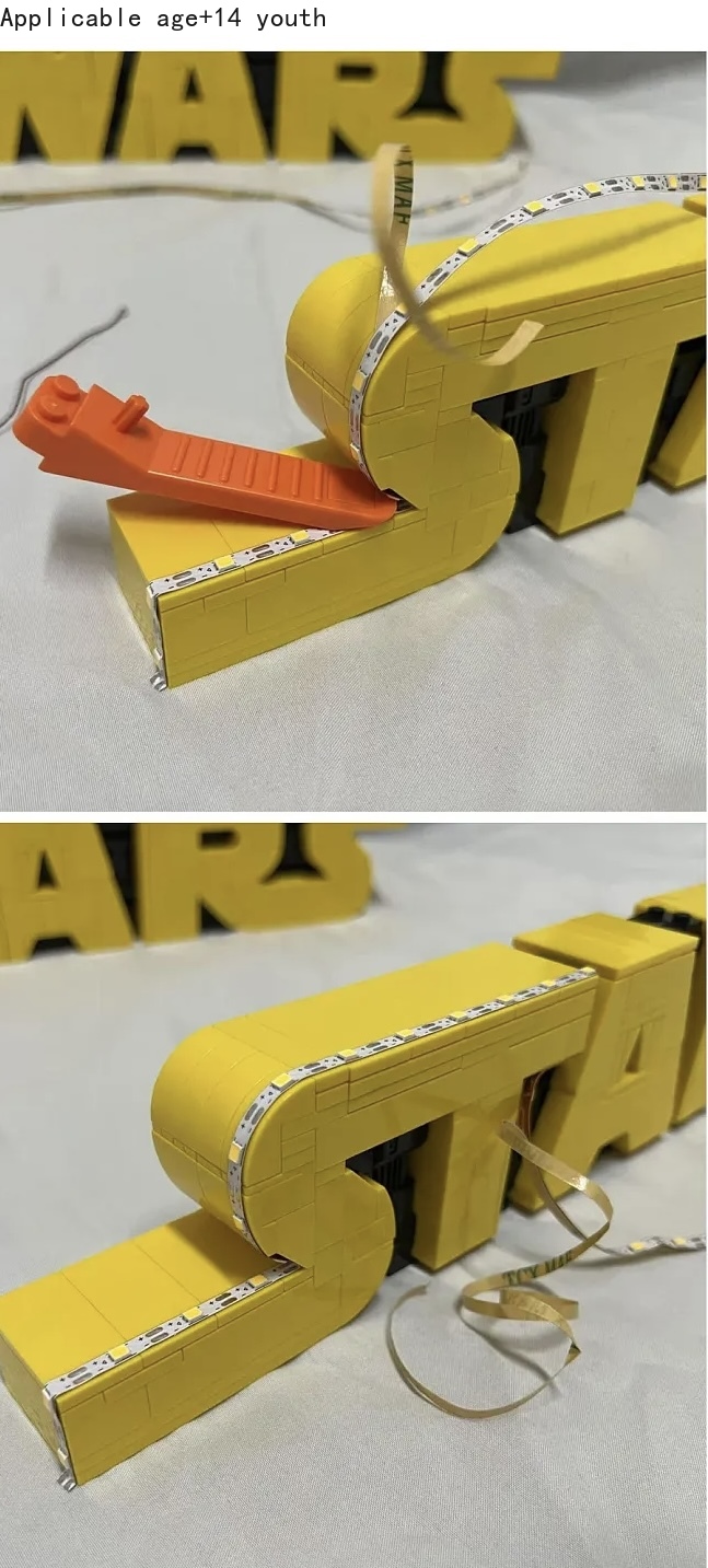 3D Printing Lego - Логотип MOC Cosmic Battle (просто светодиодное