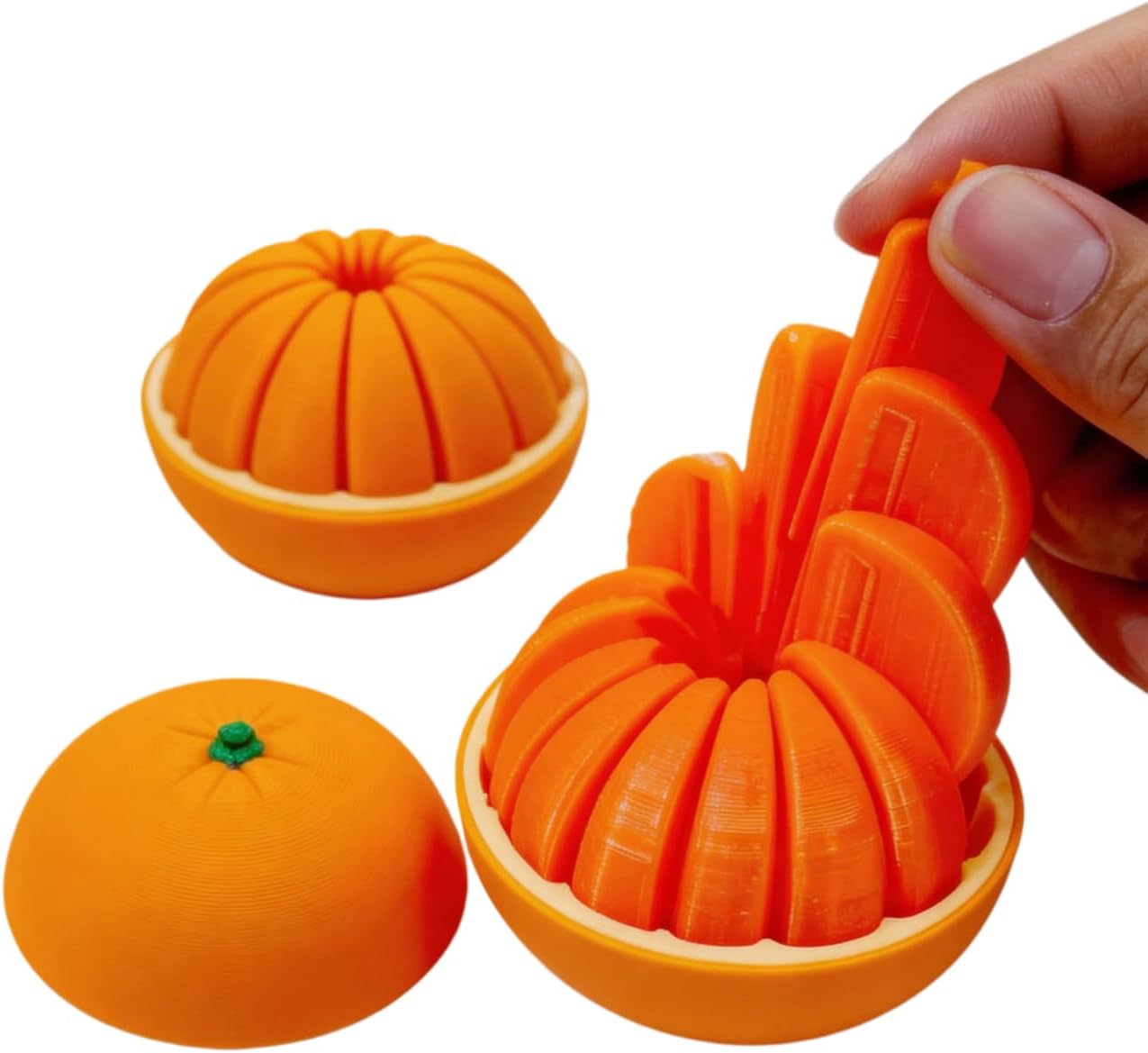 3D Printing Table - 3D-печатный вращающийся фиджет-цитрус с плавным вращением,