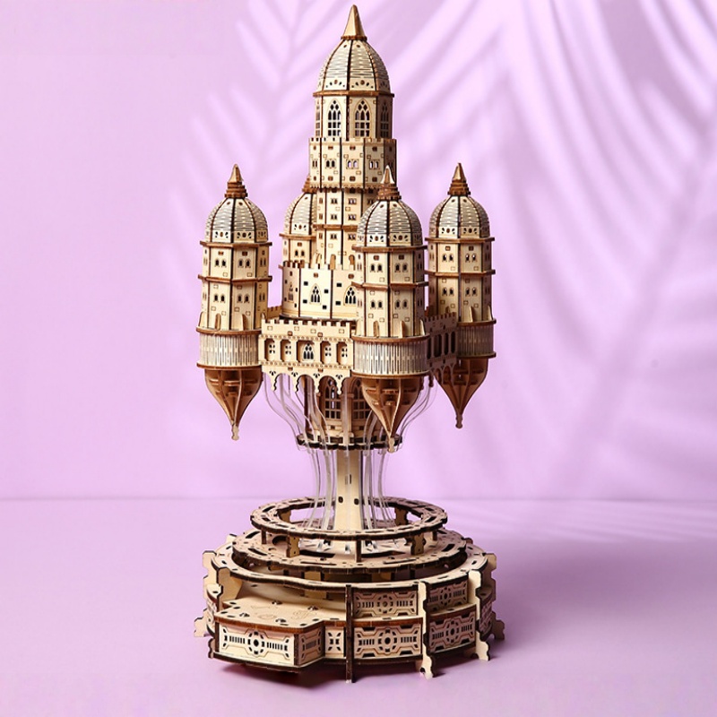 3D Printing Lego - OUZEY Плавающий город в облаках DIY,