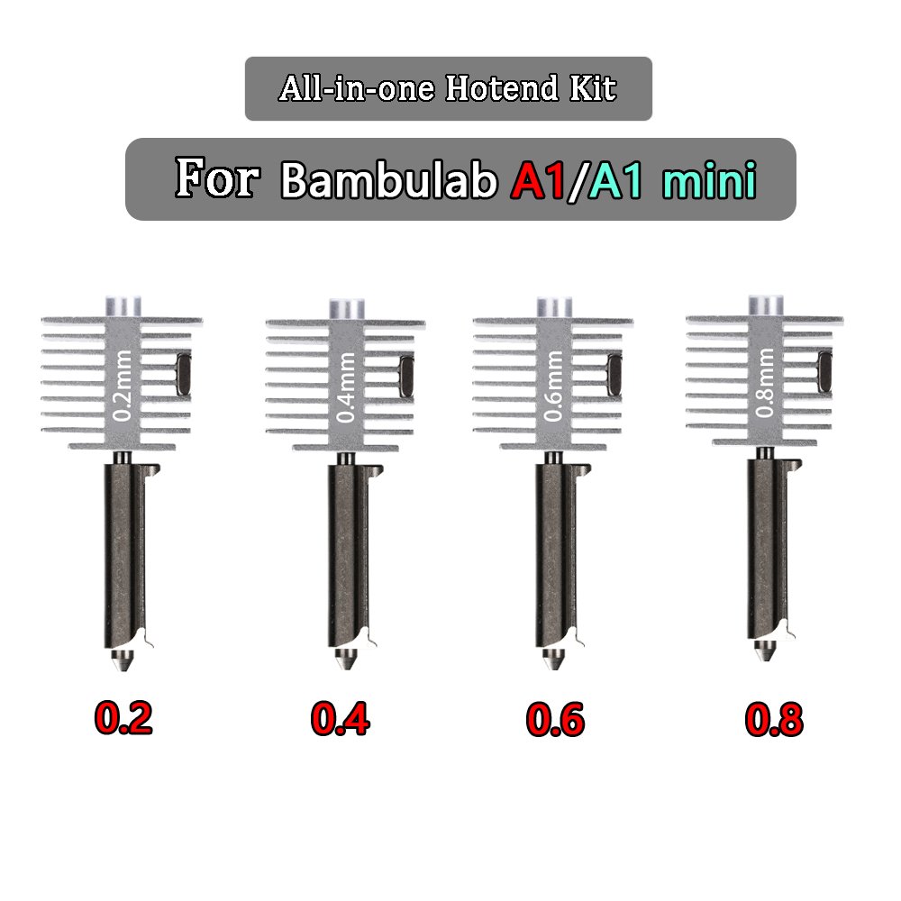 3D Printer Hotend Kit - Модернизированный комплект хотэнда для Bamb Lab