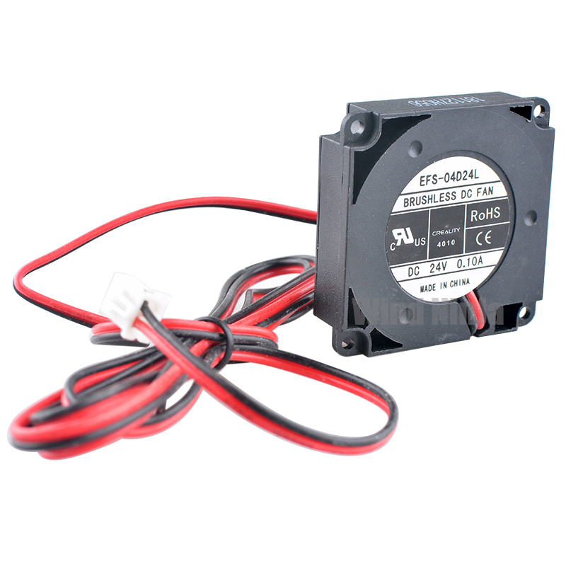 Cooling Fan 40Mm 3D - Вентилятор центробежный EFS-04D24L 40x40x10 мм, 40В
