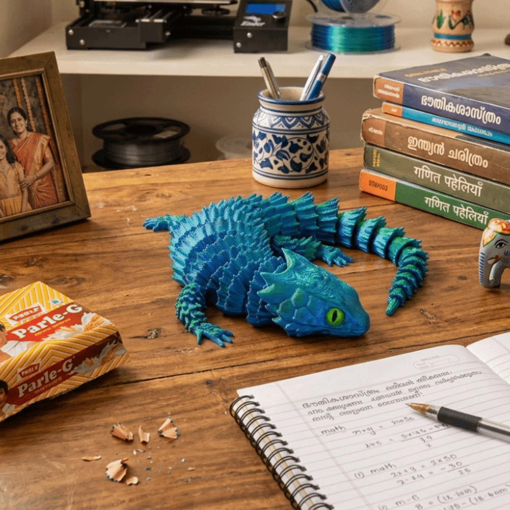 Подвижные суставы, 3D-печатная – обзор и цена 3D Printing Lizard