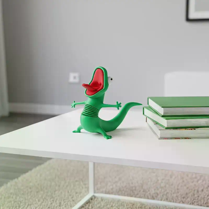3D-печатная фигурка зеленой ящ – обзор и цена 3D Printing Lizard