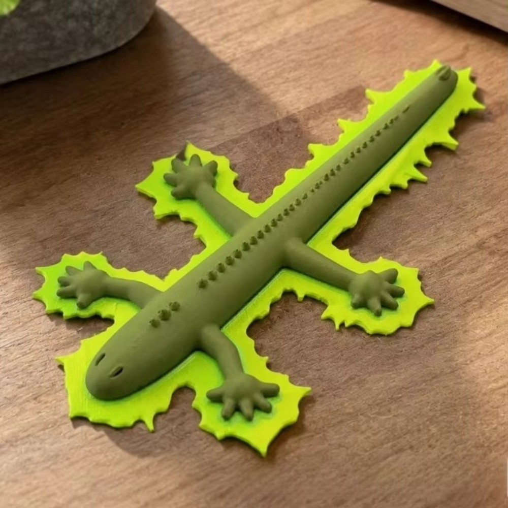 Новинка! Брелок-геккон 3D-печа – обзор и цена 3D Printing Lizard