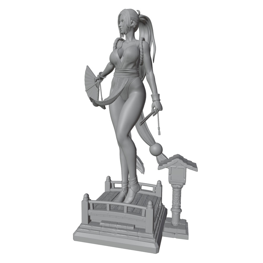Миниатюрная статуэтка девушки  – обзор и цена 3D Printing Article