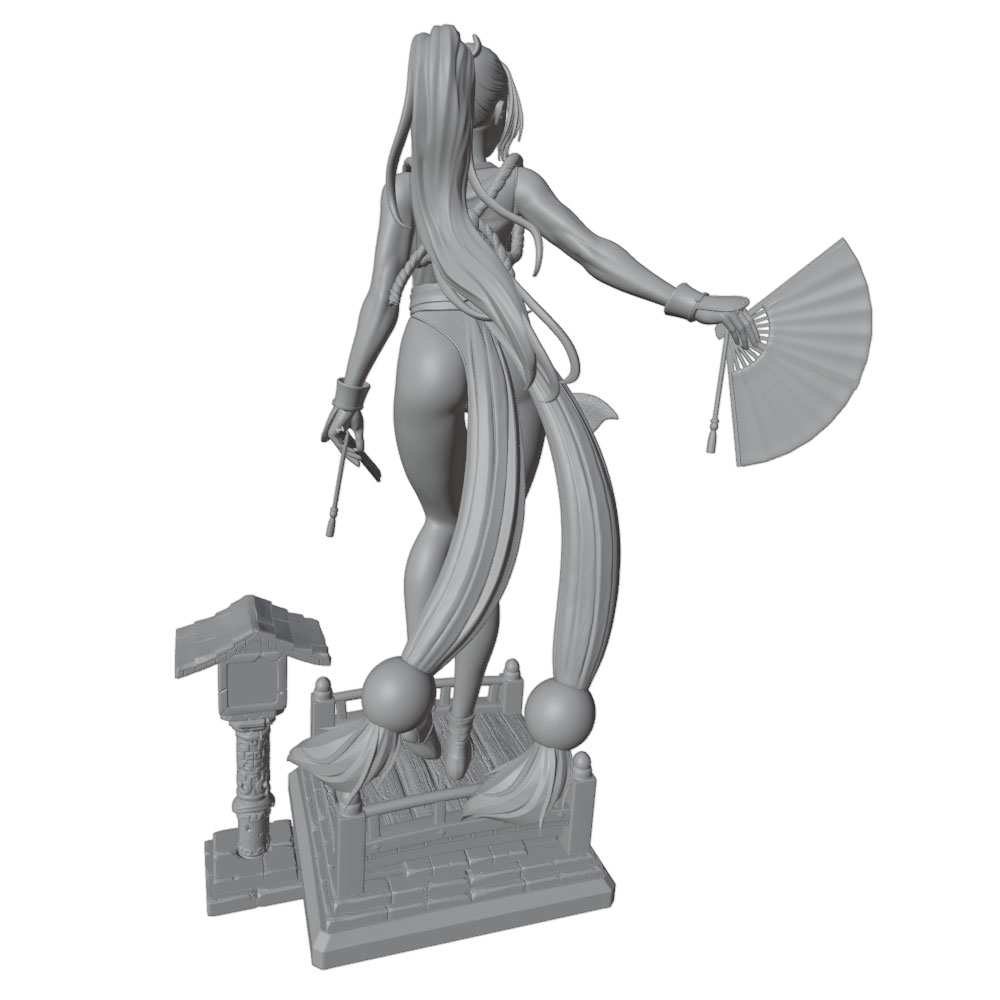 Миниатюрная статуэтка девушки  – обзор и цена 3D Printing Article