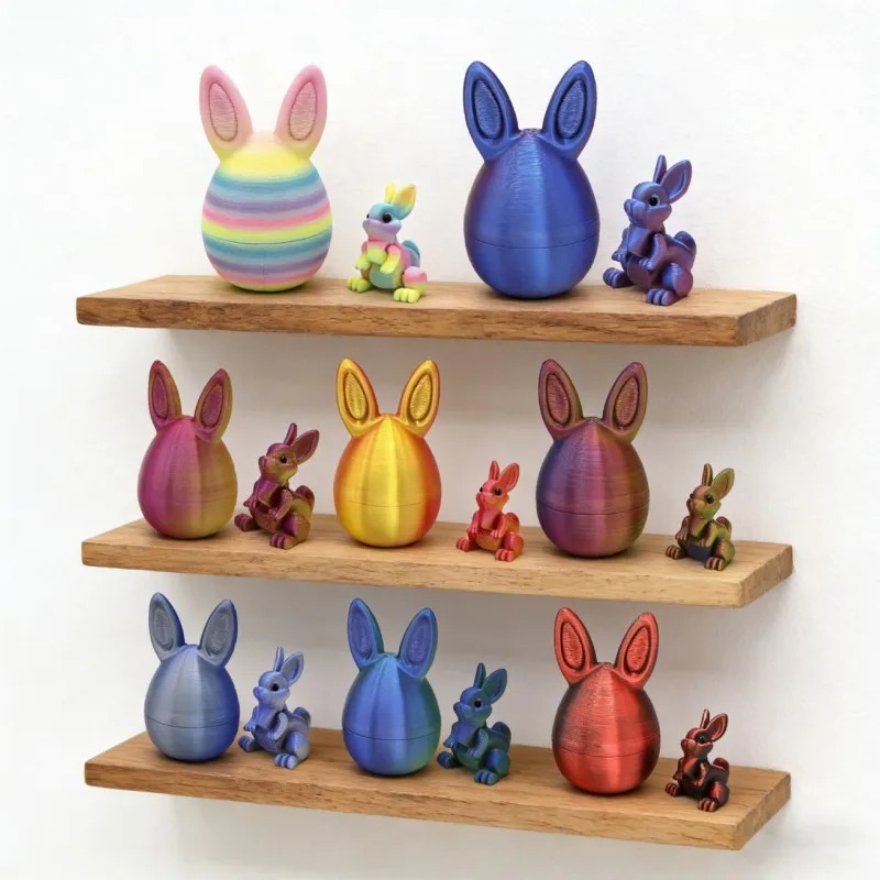 Пасхальный кролик-украшение: 3 – обзор и цена 3D Printing Rabbit