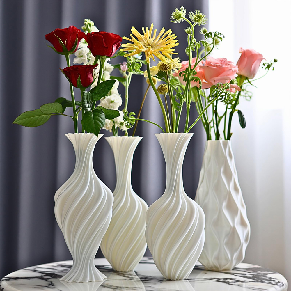 Элегантная белая ваза, напечат – обзор и цена 3D Printing Vase