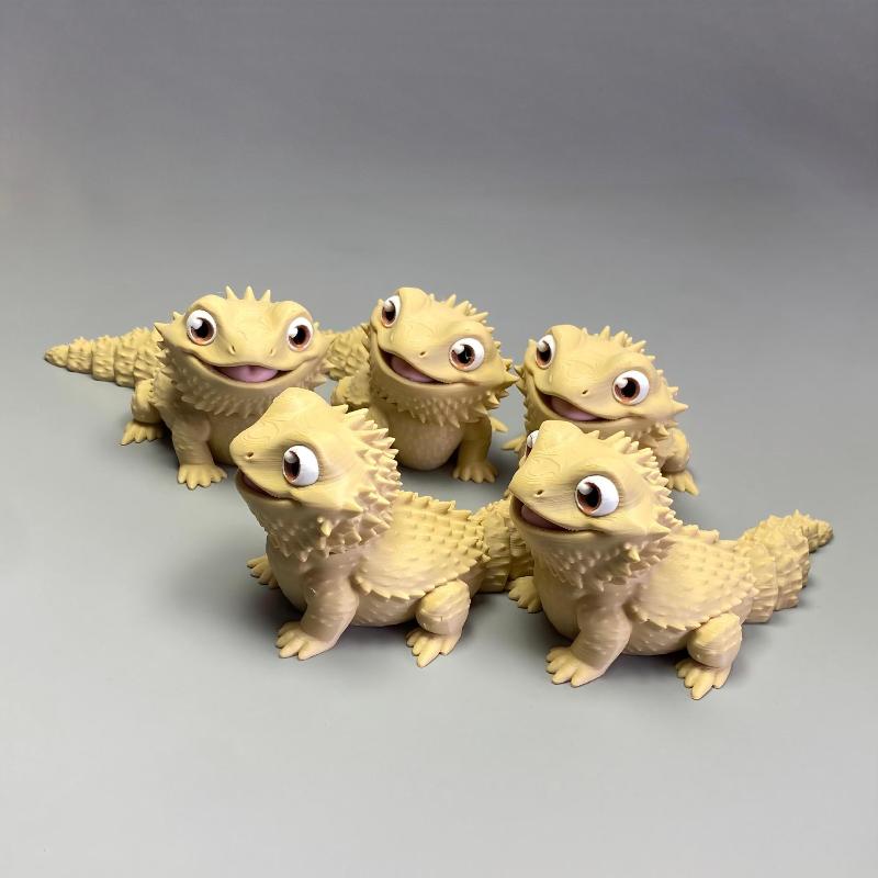 3D-печатная милая фигурка боро – обзор и цена 3D Printing Lizard