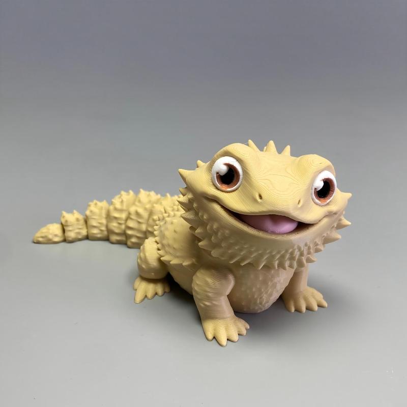 3D-печатная милая фигурка боро – обзор и цена 3D Printing Lizard