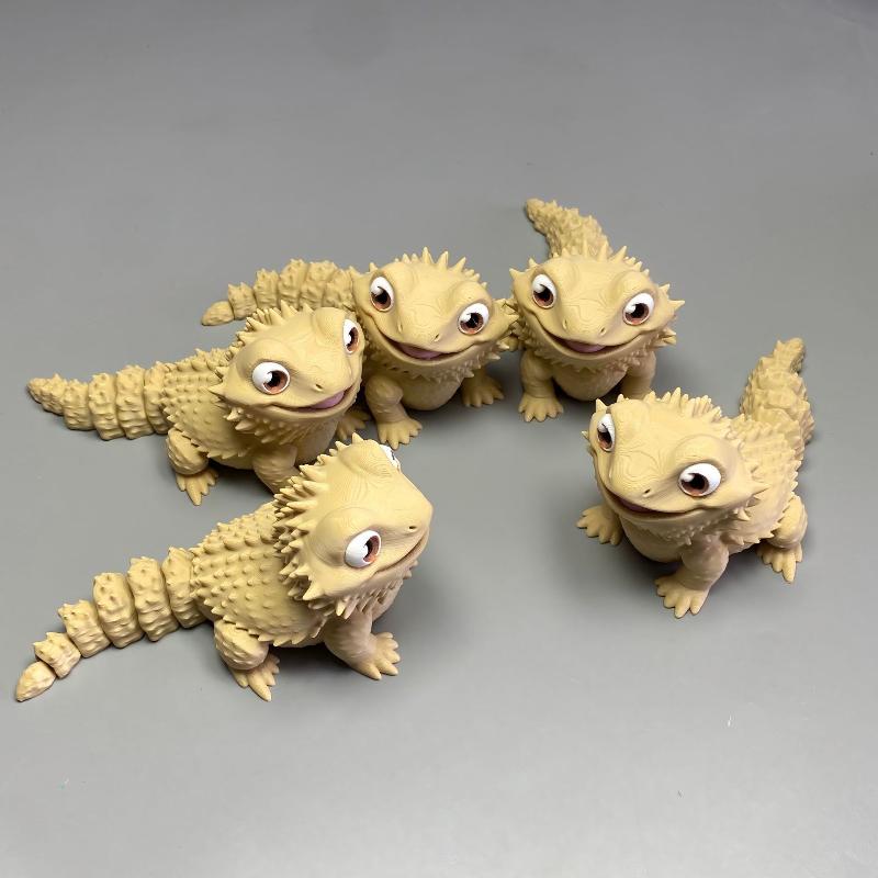 3D-печатная милая фигурка боро – обзор и цена 3D Printing Lizard