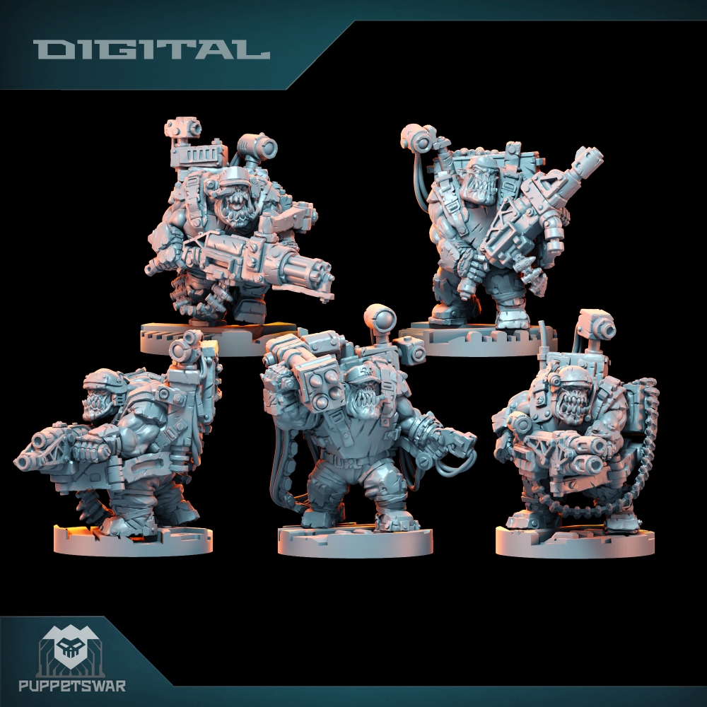 Orc Ultimate Badasses Squad, ф – обзор и цена 3D Printing Resin