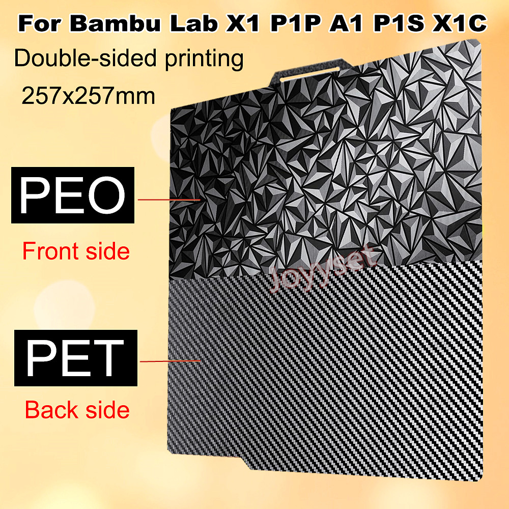 PEO PET для Bambu Lab X1 P1S P – обзор и цена 3D Printing Bambu Lab
