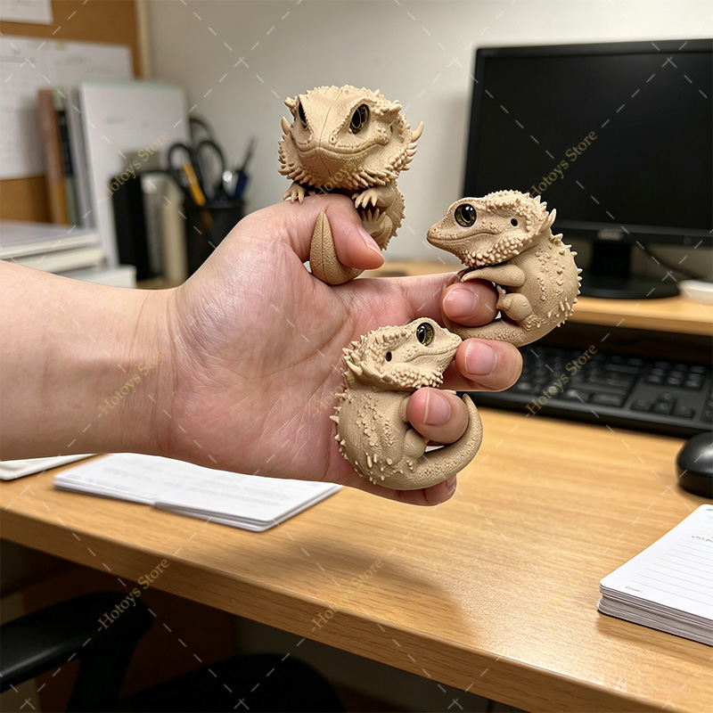 3D-печатная фигурка пальчатой  – обзор и цена 3D Printing Lizard