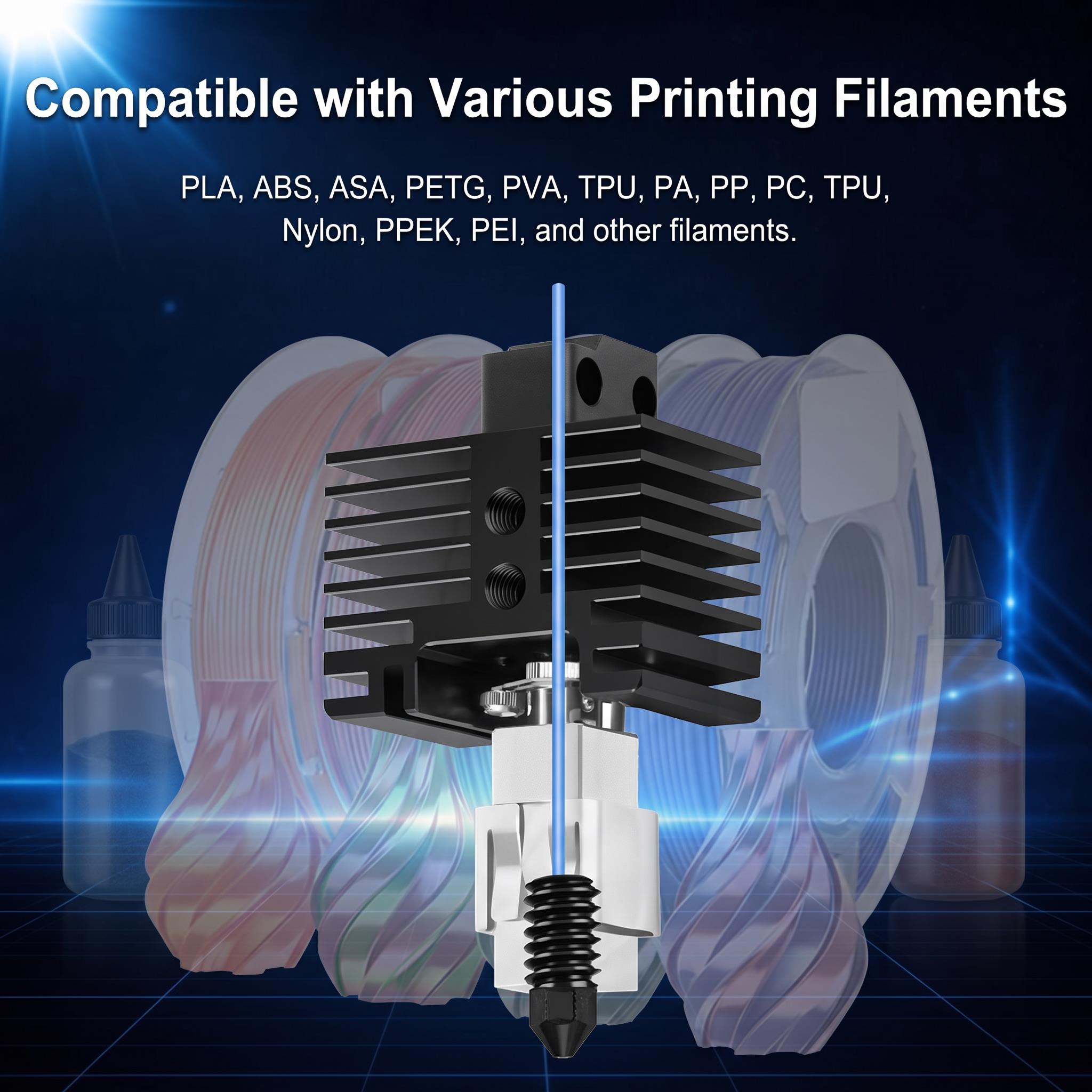Усиленная латунная стальная на – обзор и цена 3D Printer Hotend Kit