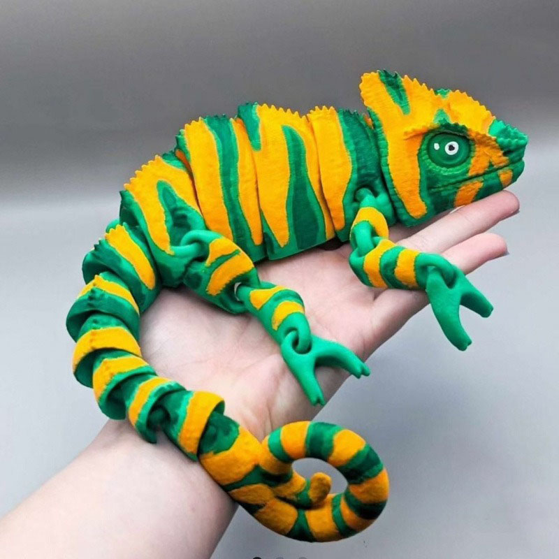 Подвижная 3D-печатная модель-и – обзор и цена 3D Printing Lizard