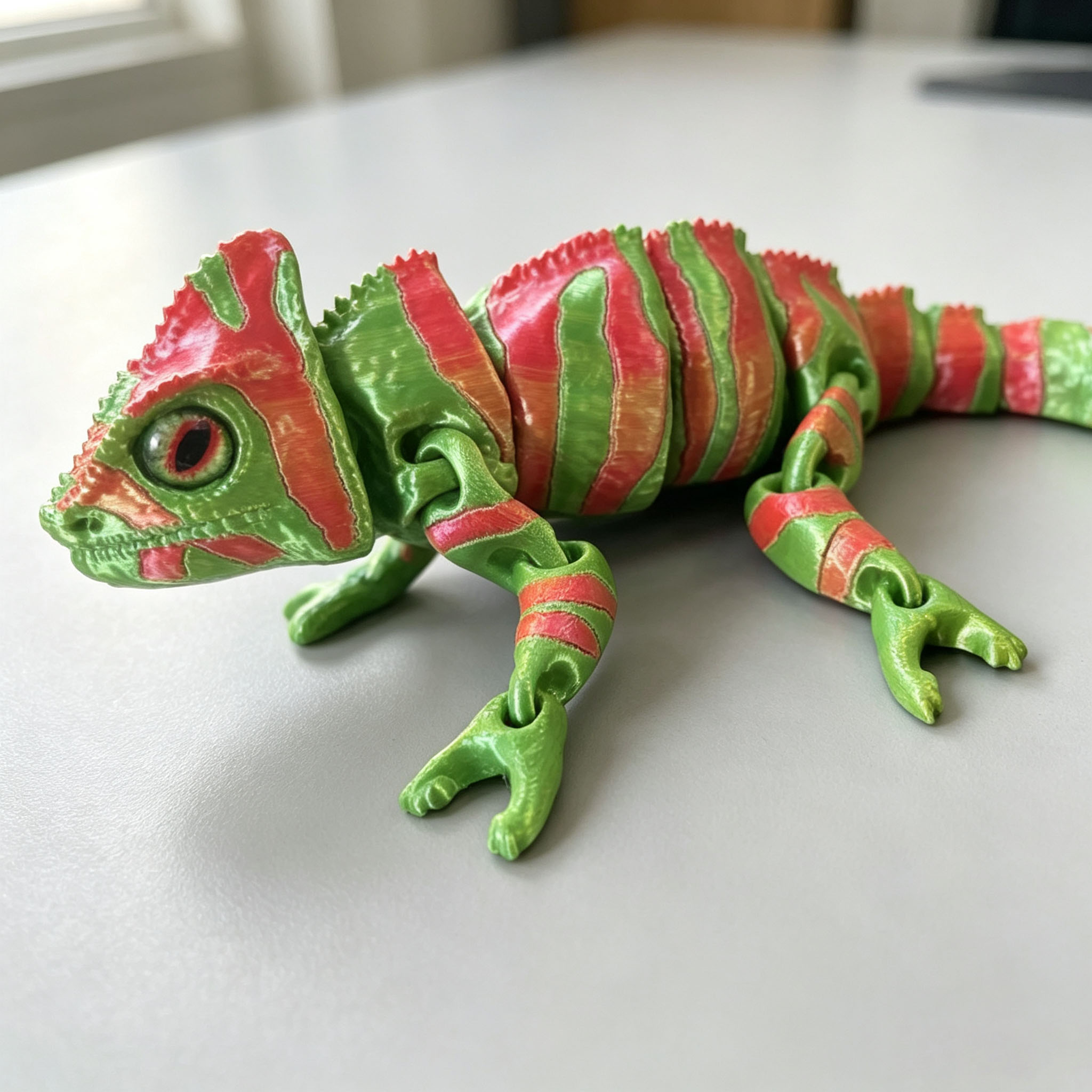 Подвижная 3D-печатная модель-и – обзор и цена 3D Printing Lizard