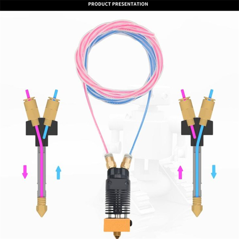 Обновление 12/24V 2 в 1 из экс – обзор и цена 3D Printer Hotend Kit