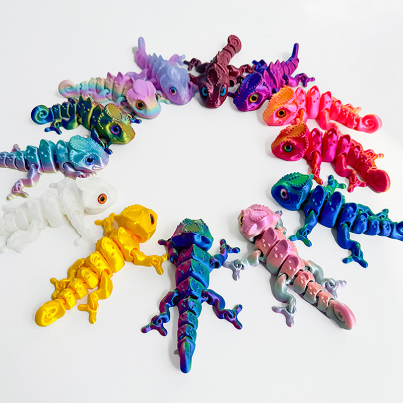 Новые 3D-печатные фигурки хаме – обзор и цена 3D Printing Lizard