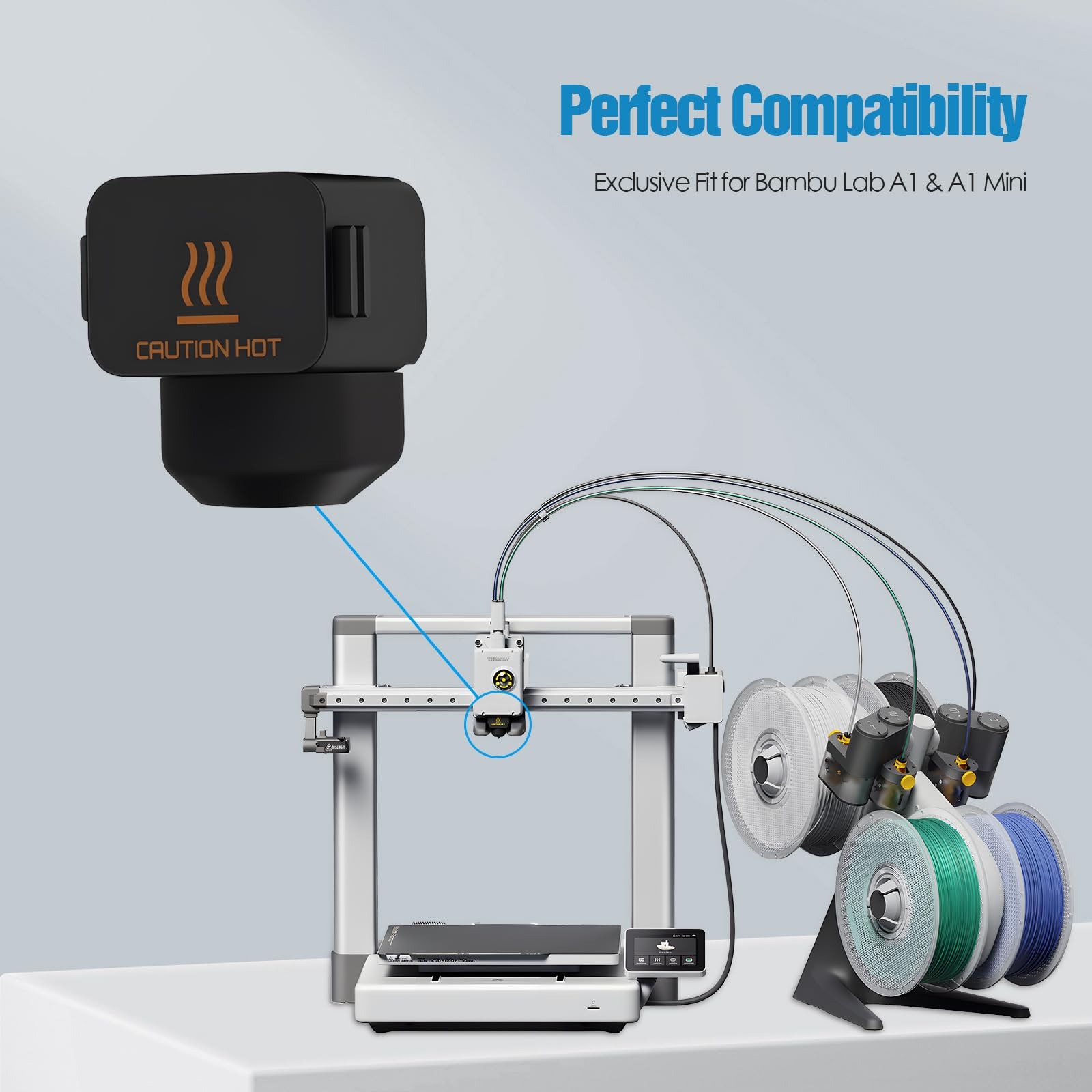 10 шт. силиконовых накладок дл – обзор и цена 3D Printer Hotend Kit
