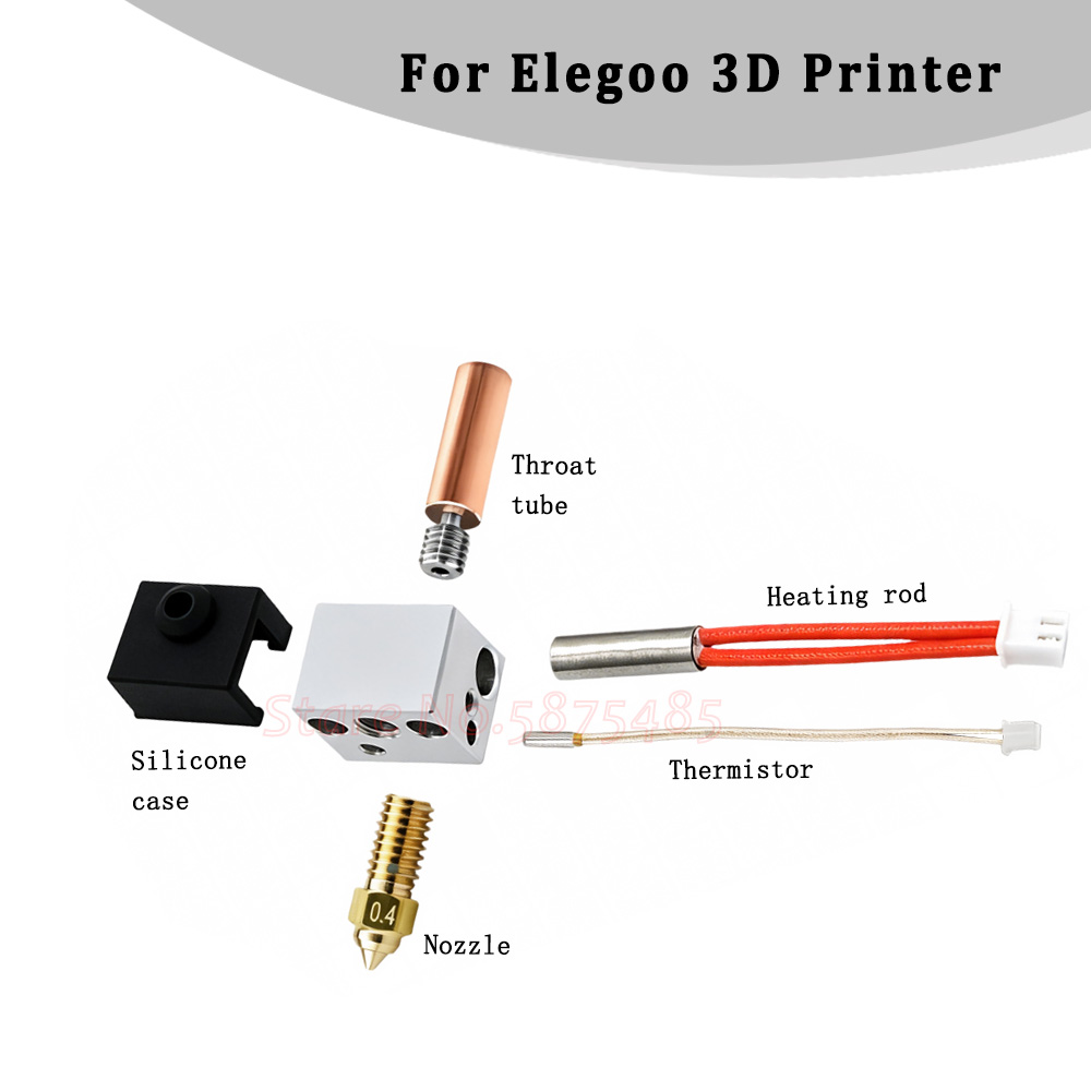Комплектующие для 3D-принтера  – обзор и цена 3D Printer Hotend Kit