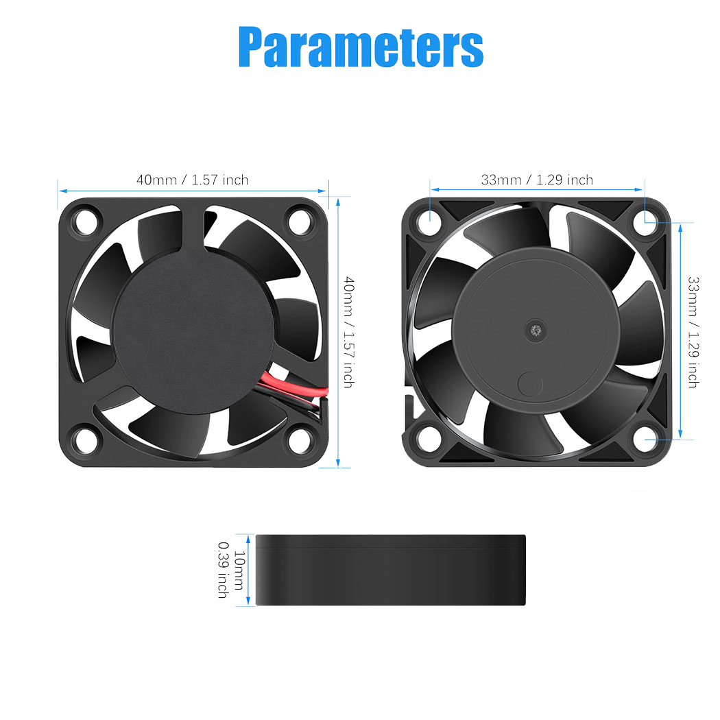 40 мм кулер корпуса компьютера – обзор и цена Cooling Fan 40Mm 3D